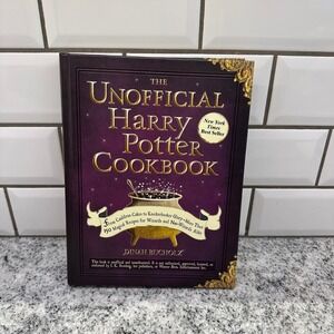 Adams Media The Unofficial Harry Potter Cookbook Purple Hardcover Magic Recipes